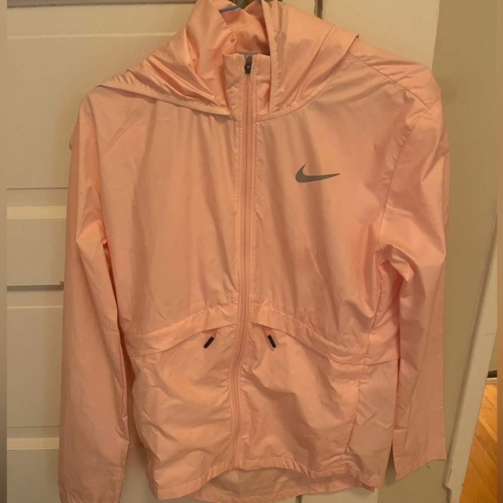 Nike pink running jacket
